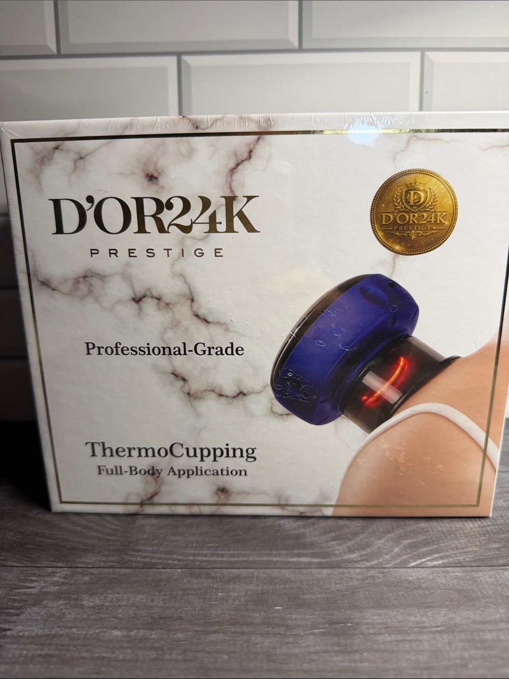 D'OR24K Prestige ThermoCupping Device - Blue